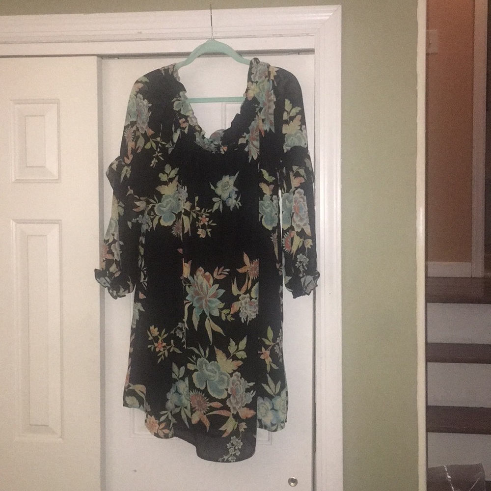 Off the shoulder dress